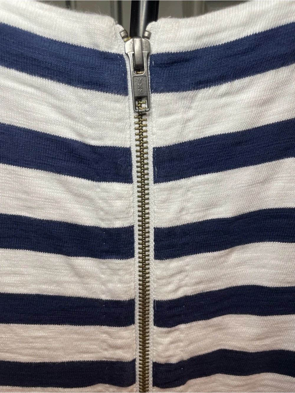 Madewell Blue White Striped Nautical Dress Tunic Cover Up Deep Pockets Travel - Picture 8 of 8